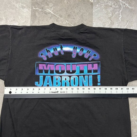 90s Vintage The Rock Graphic Tee Mens XL WWE WWF Wrestling Smack Down Jabroni - Picture 7 of 9